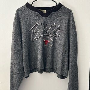 Vintage grey bulls pullover lee sport